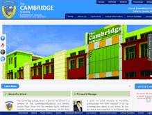 Tablet Screenshot of cambridgeschooldhuri.com